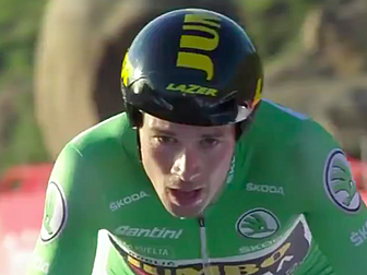 Time trial glory for Roglic as...